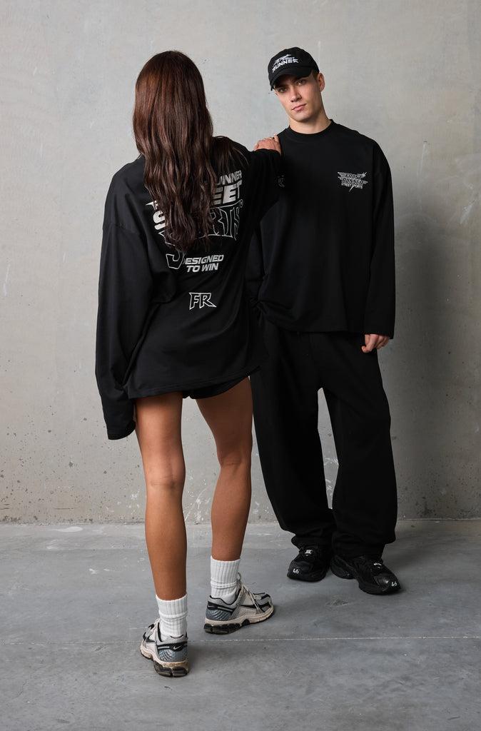 Street Sports L/S Tee - Black