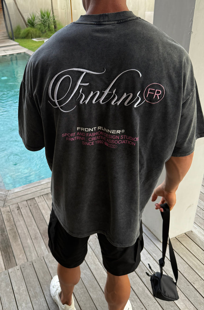 Insignia Tee - Washed Black