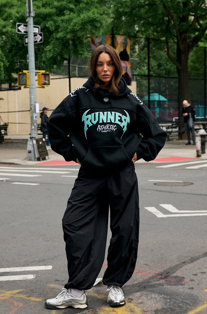 Vortex Hoodie Black Tiffany