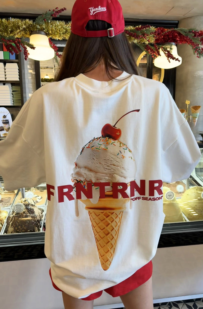 Sundae Tee White