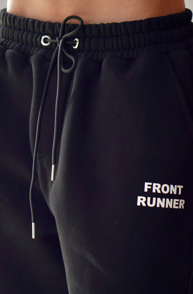 Running Dept. Barrel Leg Trackpant - Black