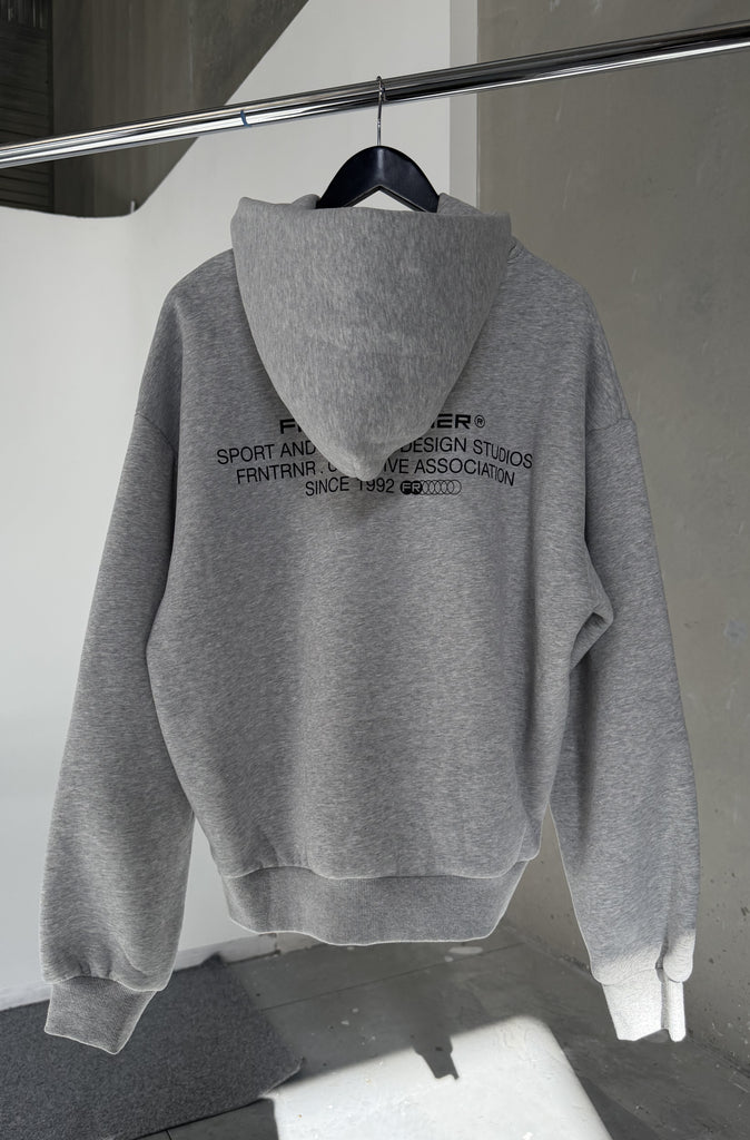 Studio Hoodie Grey Marle