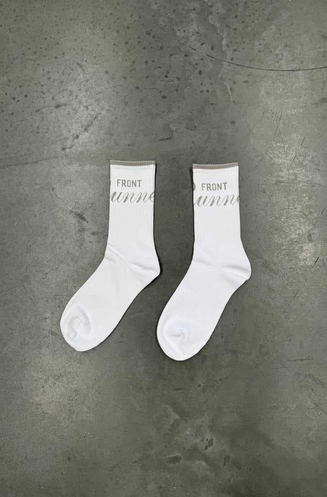 Front Runner Classic 2 Pack Socks - Grey & White