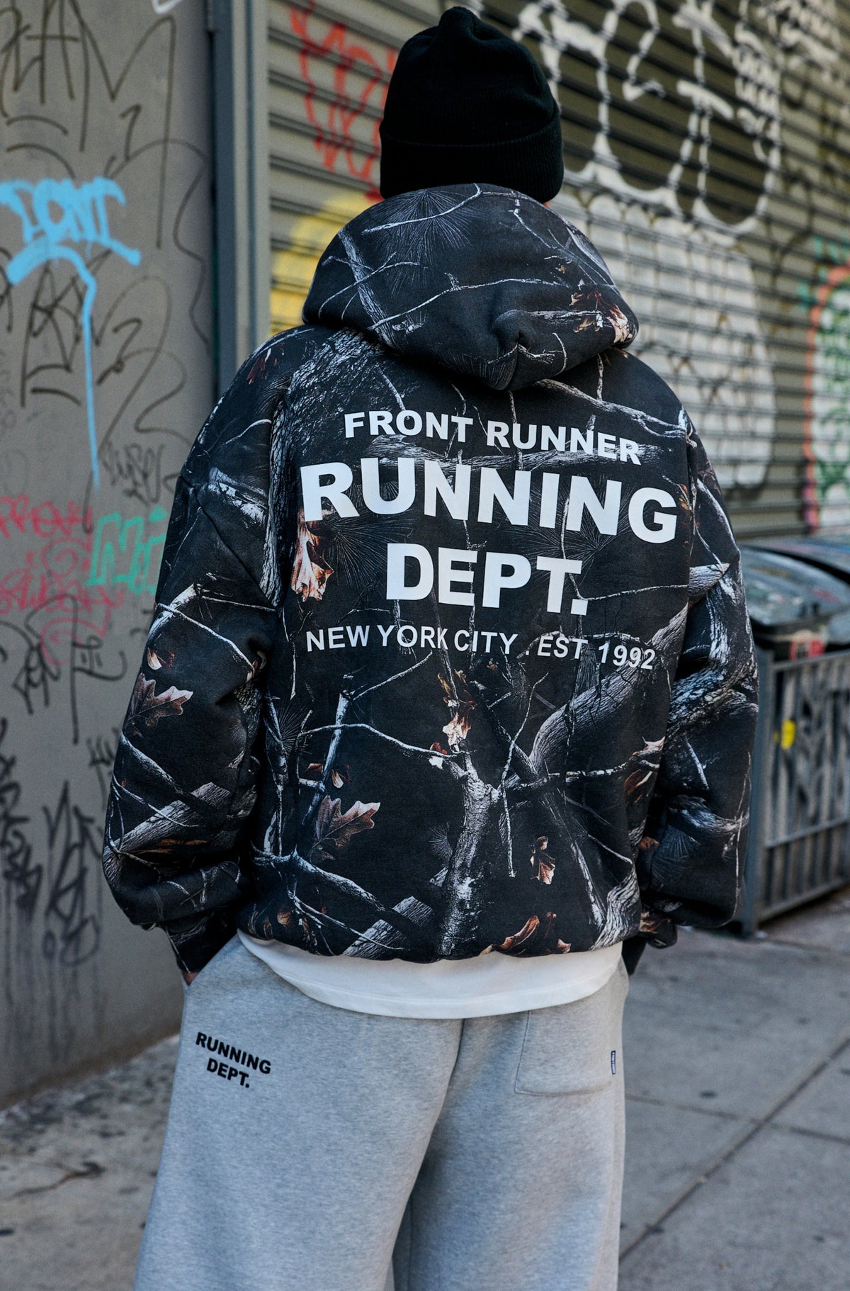Running Dept Hoodie Night Camo [men]
