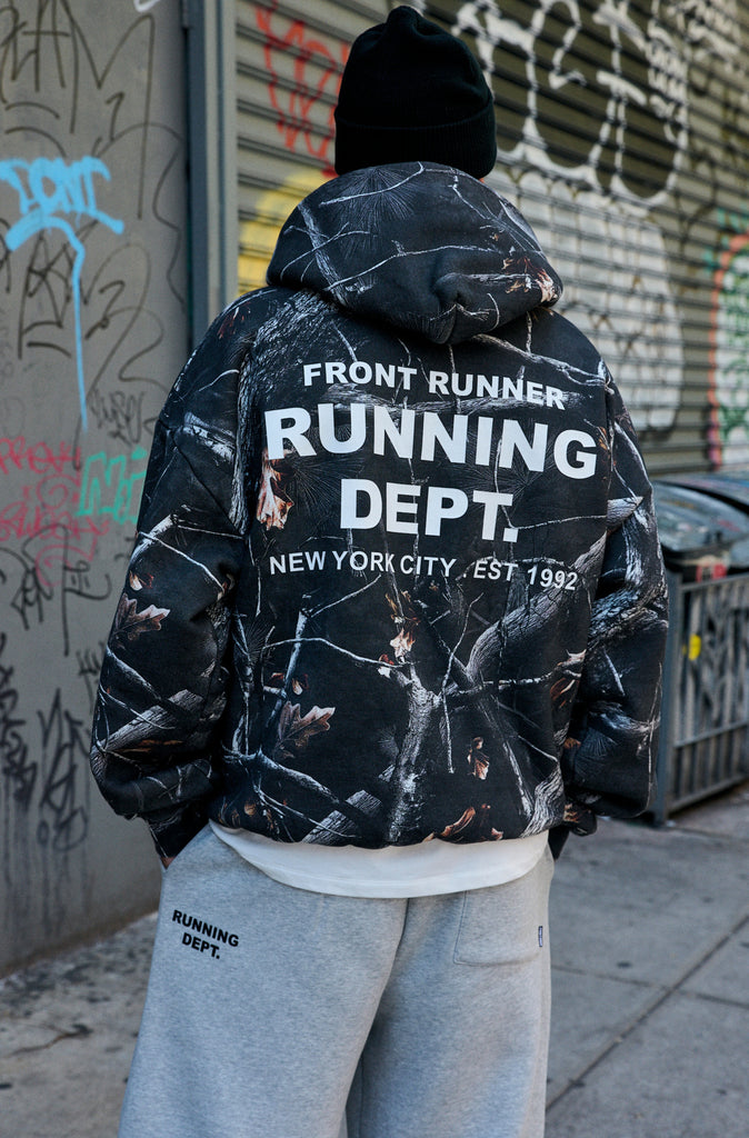 Running Dept Hoodie Night Camo