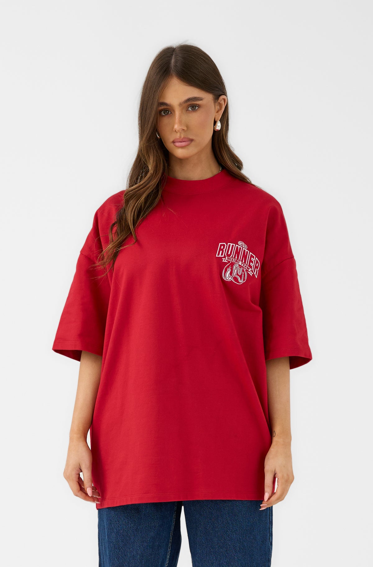 Ringside Tee - Cherry - Women