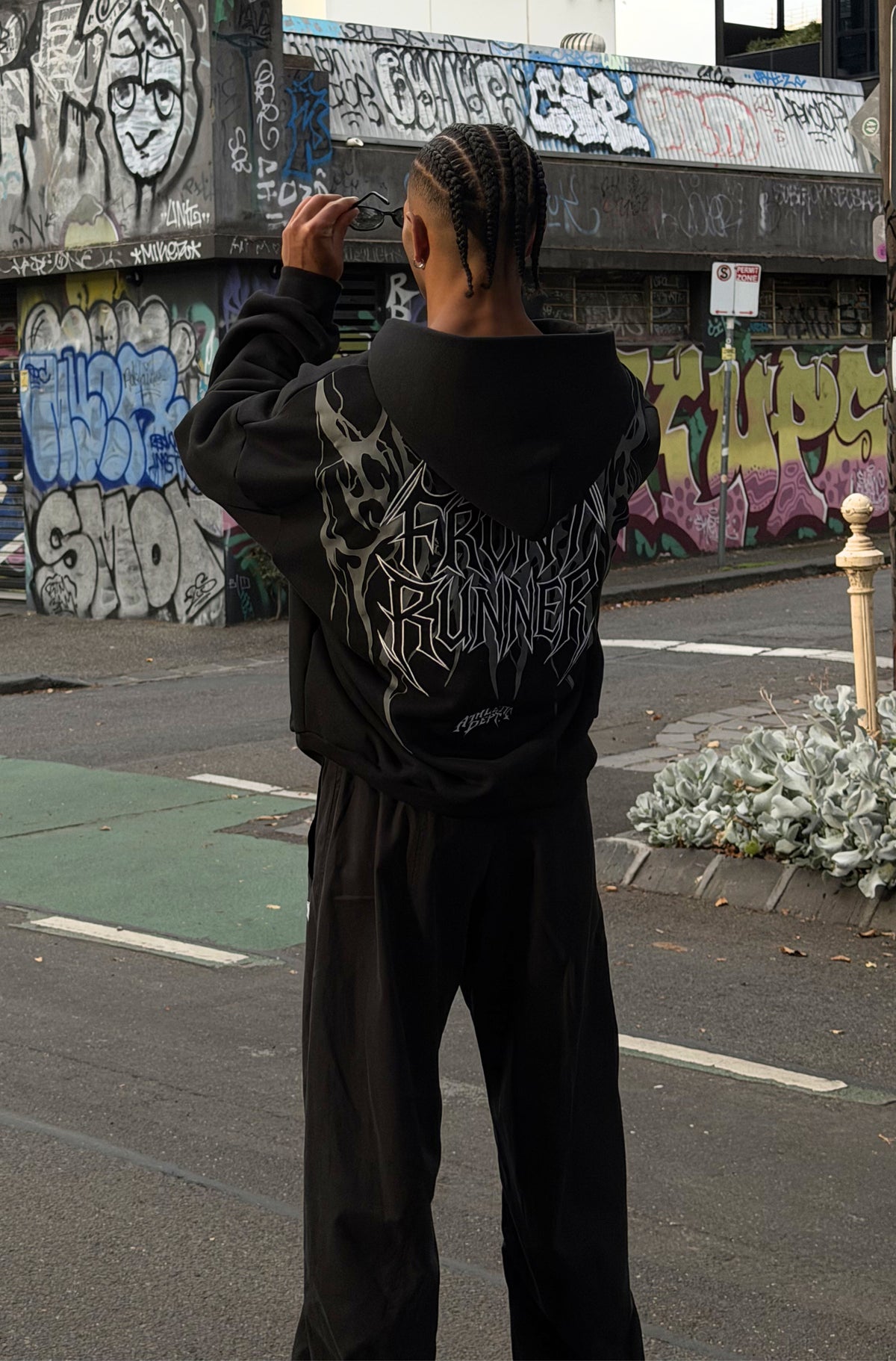 Sigil Zip Hoodie Black [men]