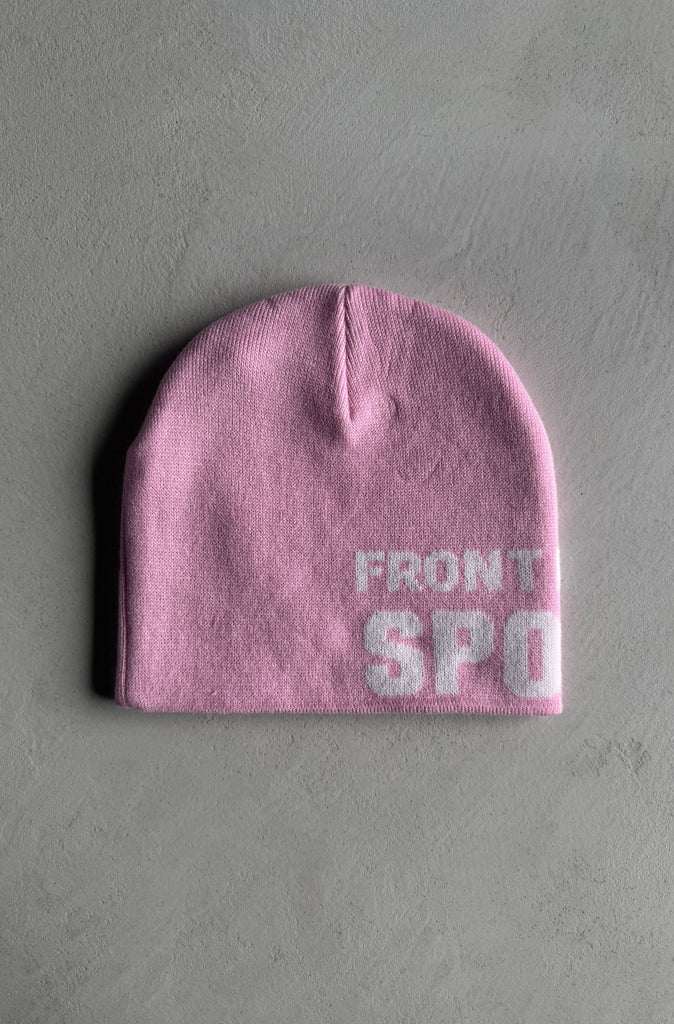 Studio Skull Beanie Pink