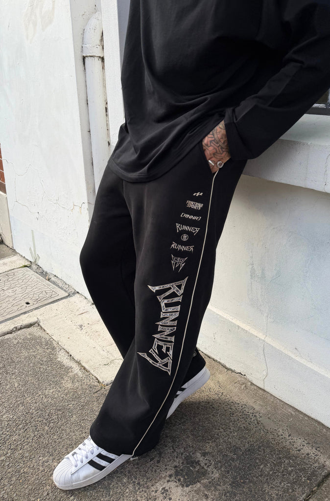 Hypercore Barrel Trackpant Black Camo