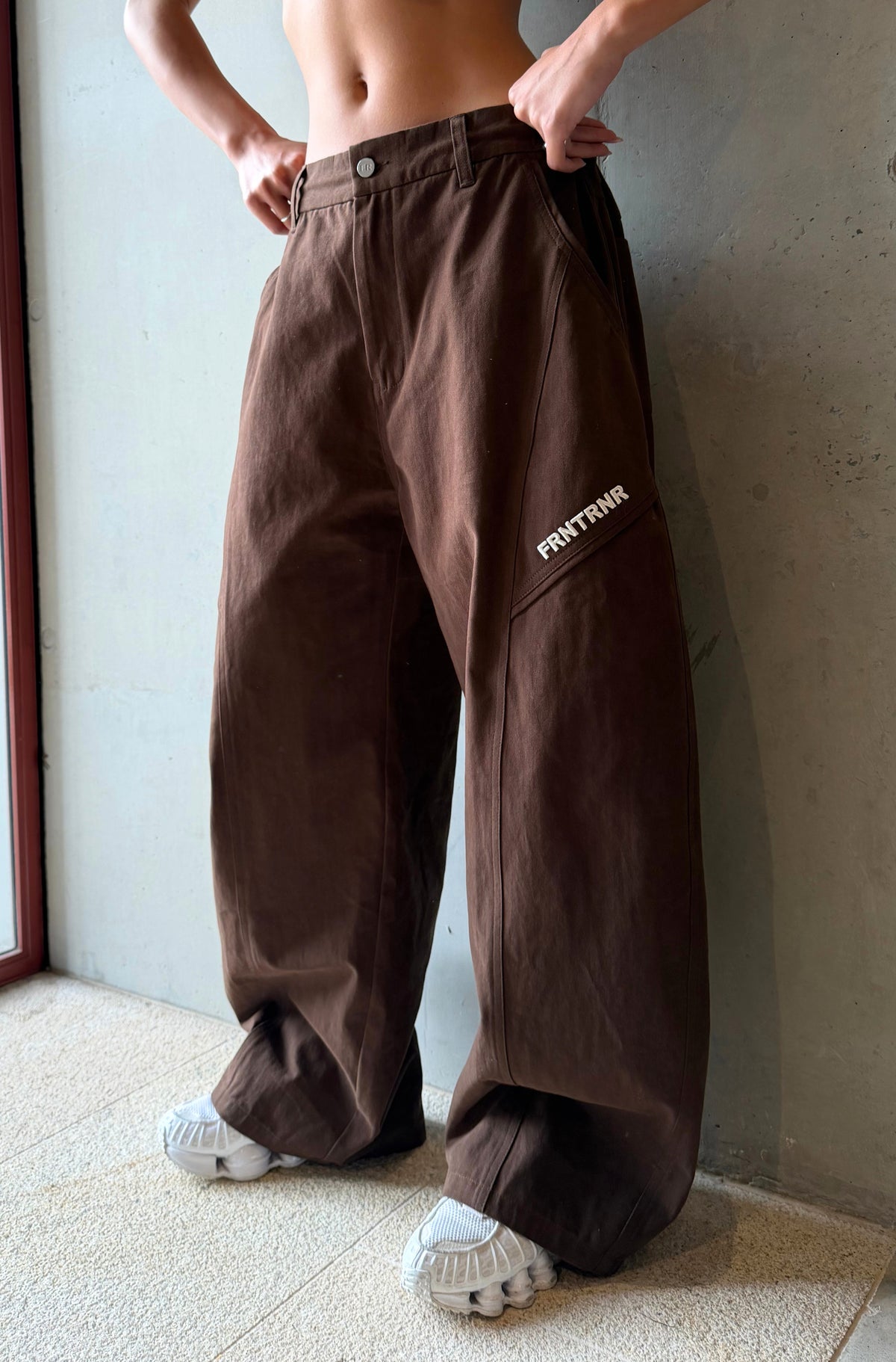 Worker Twill Pant Chocolate [women]
