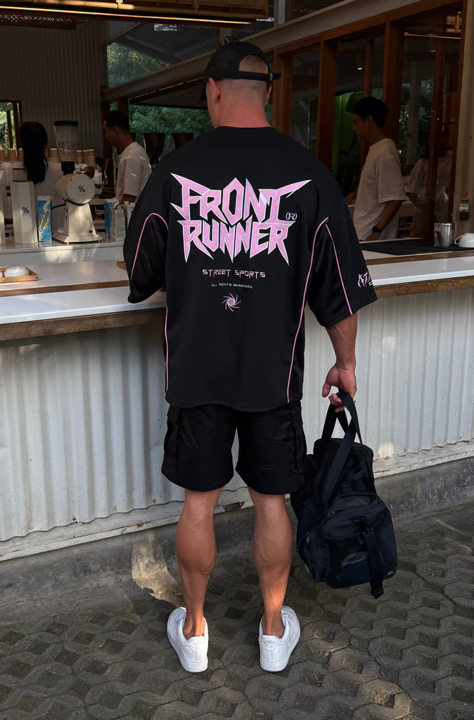 No Mercy Jersey - Black/Candy