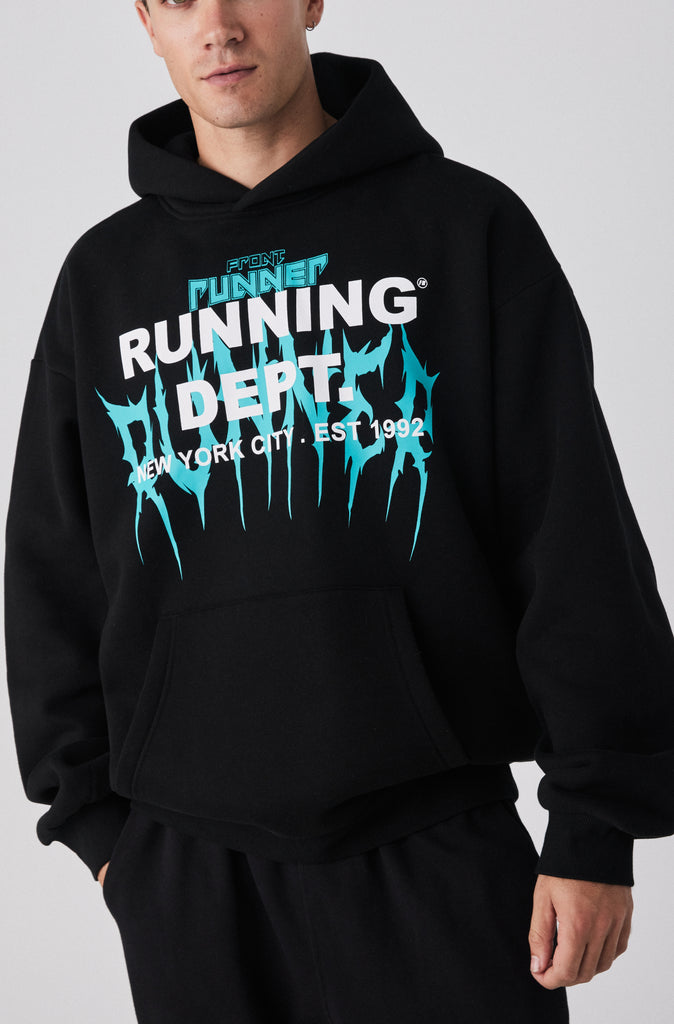 Tribal Dept Hoodie - Black Tiffany