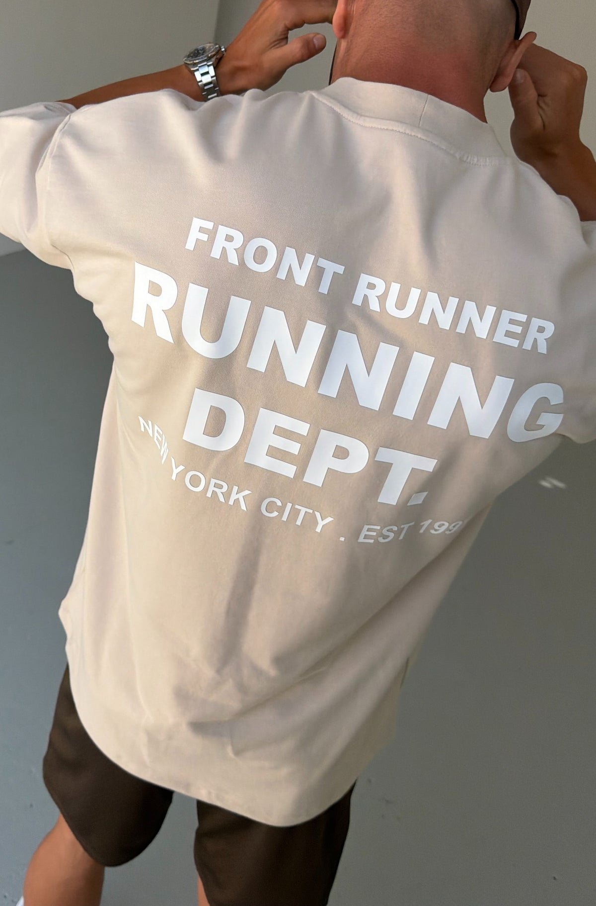 Running Dept Tee Malt [men]
