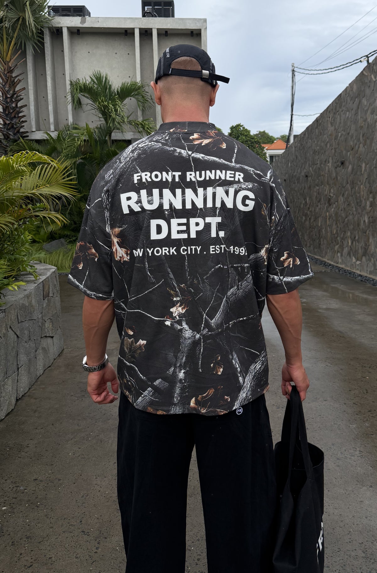Running Dept Tee Night Camo [men]