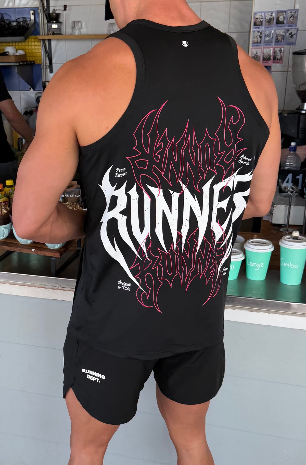 Parallax Singlet - Black - Men