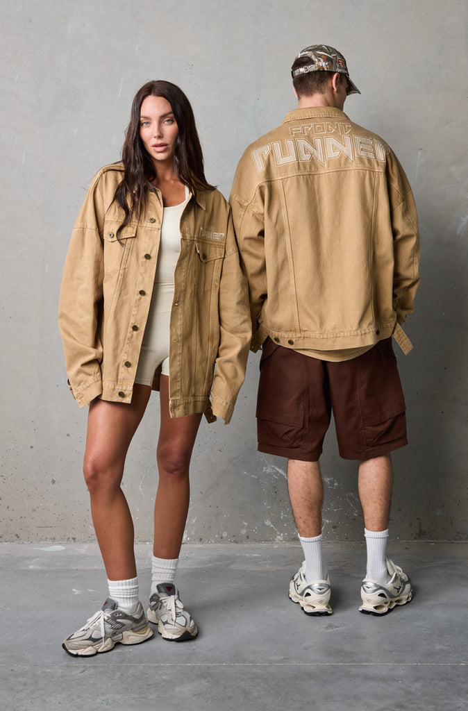 Viper Harlow Denim Jacket - Tan