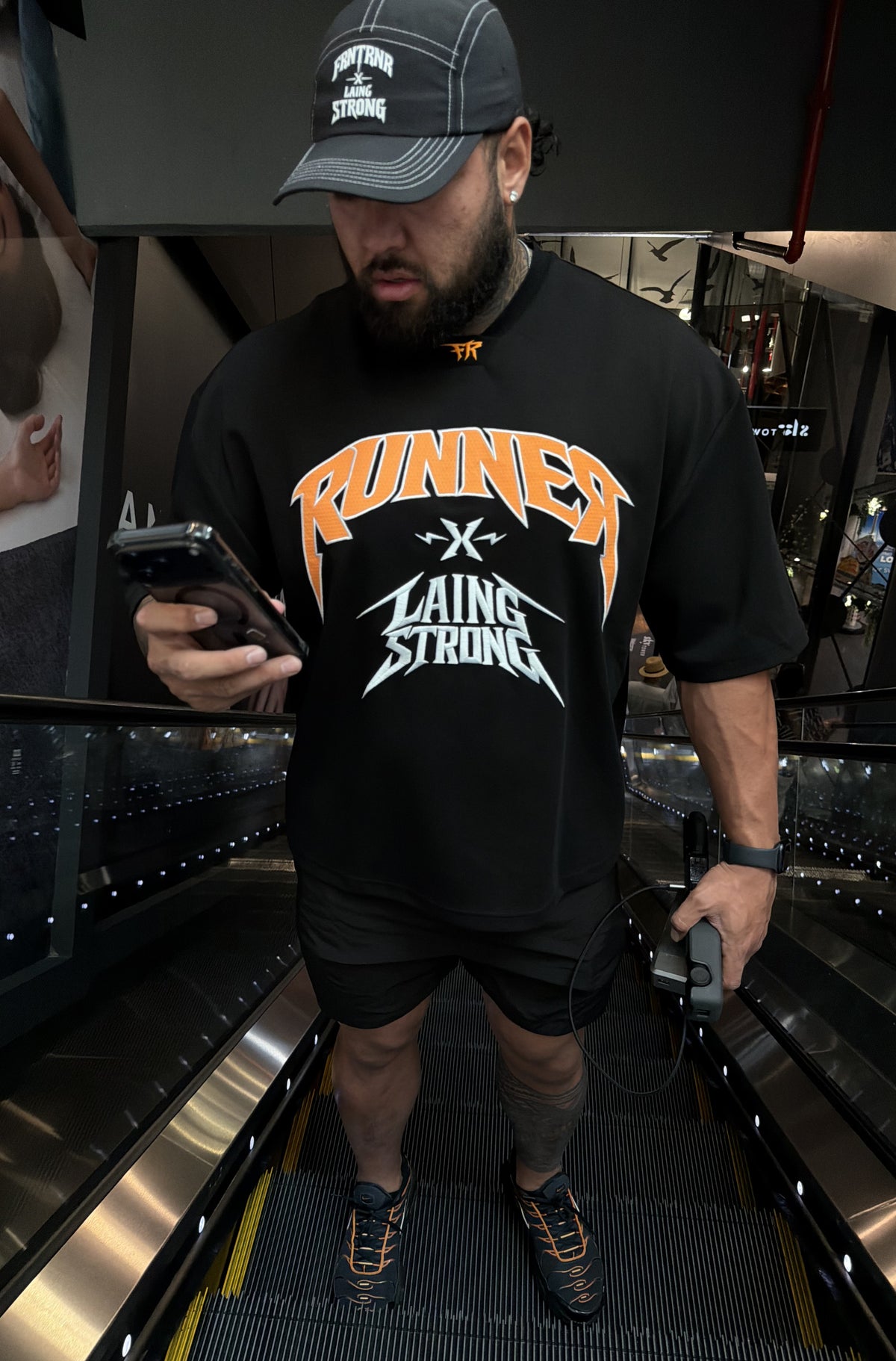 Runner X LS Reignforce Jersey - Black Mandarin - Men