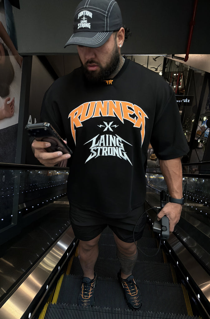 Runner X LS Reignforce Jersey Black Mandarin [men]