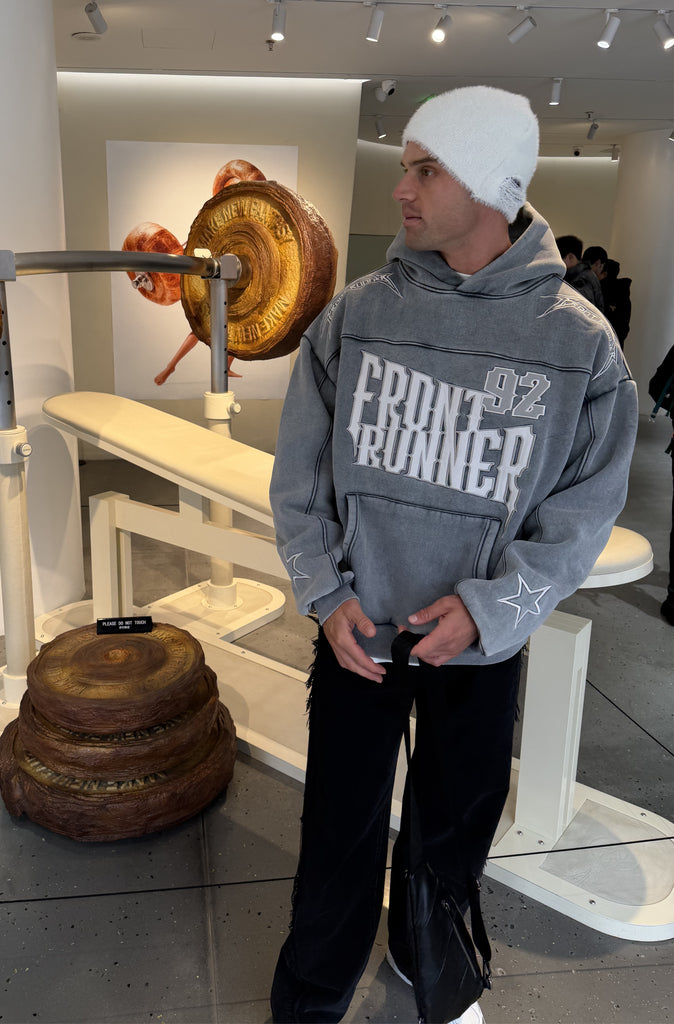 Pyro Hoodie Concrete [men]