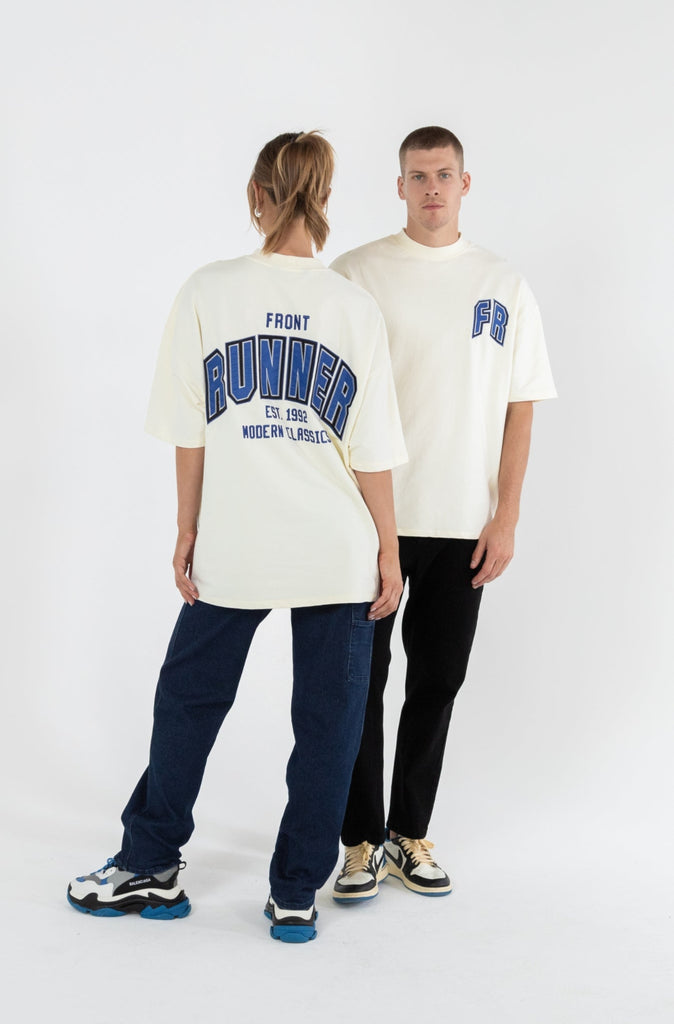 Classic Tee - Sapphire Cream