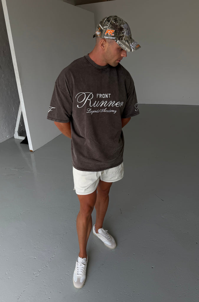 Legends Academy Tee - Choc Wash