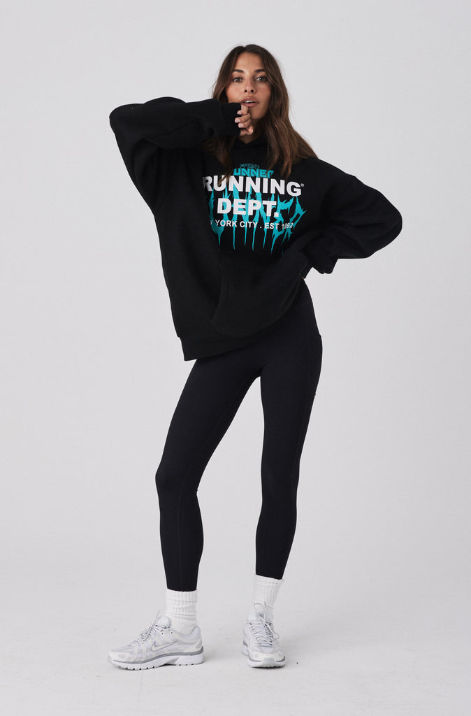 Tribal Dept Hoodie - Black Tiffany