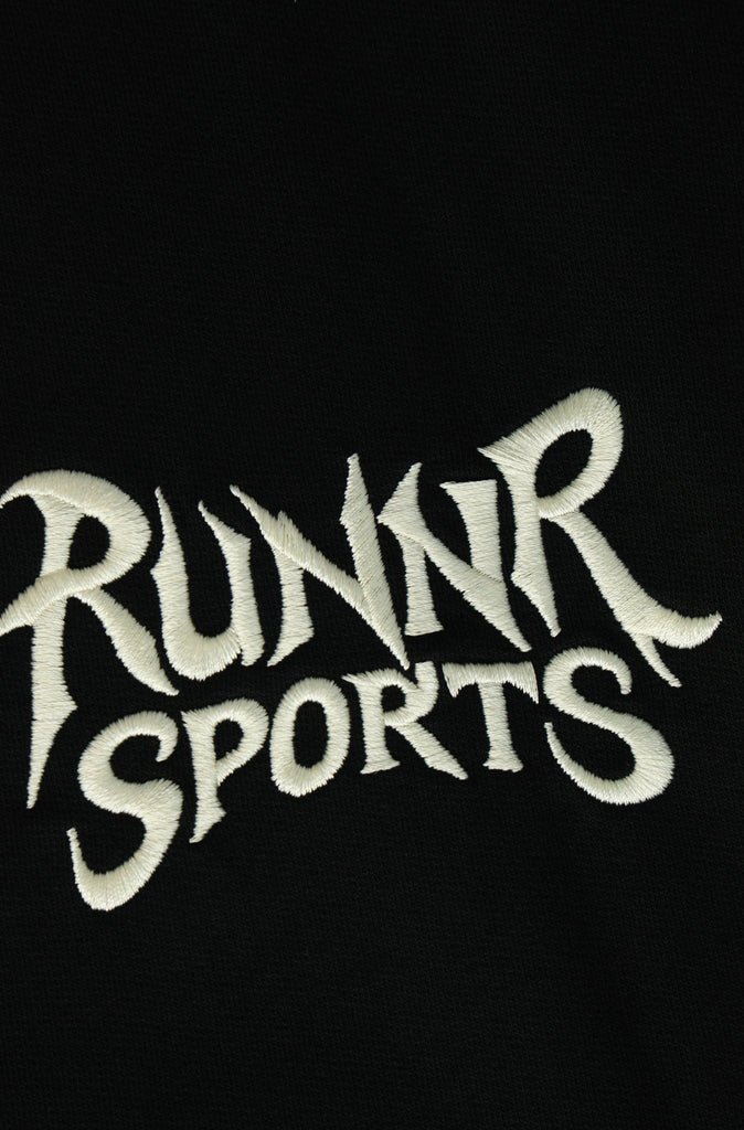 Run Riot Tee - Black Emerald