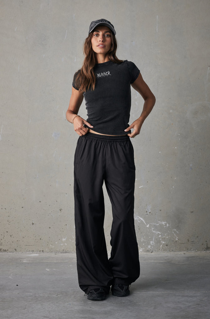 Tribe Nano Tee - Washed Black
