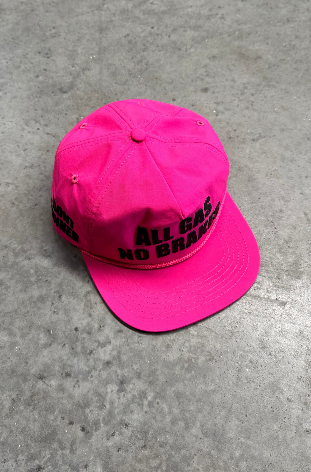 No Brakes Cap - Flamingo Pink - Hover