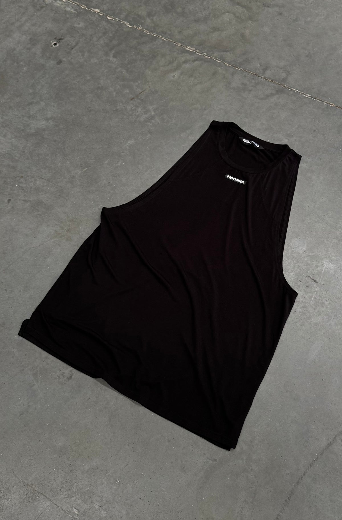 FRNTRNR Taper Tank - Black - Hover