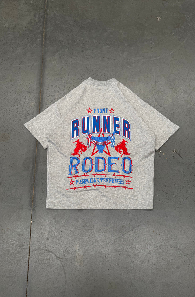 American Runner Tee - Grey Marle