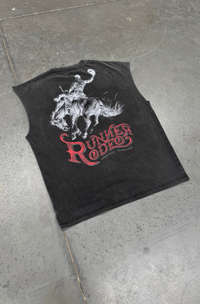 Rodeo Tank - Washed Black