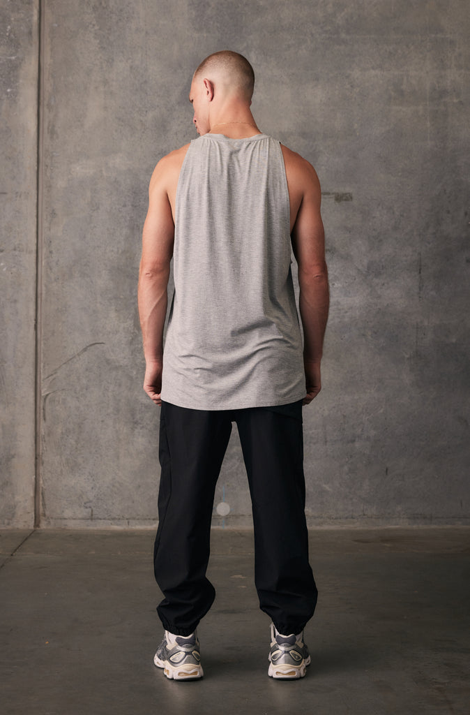 FRNTRNR Taper Tank - Grey Marle