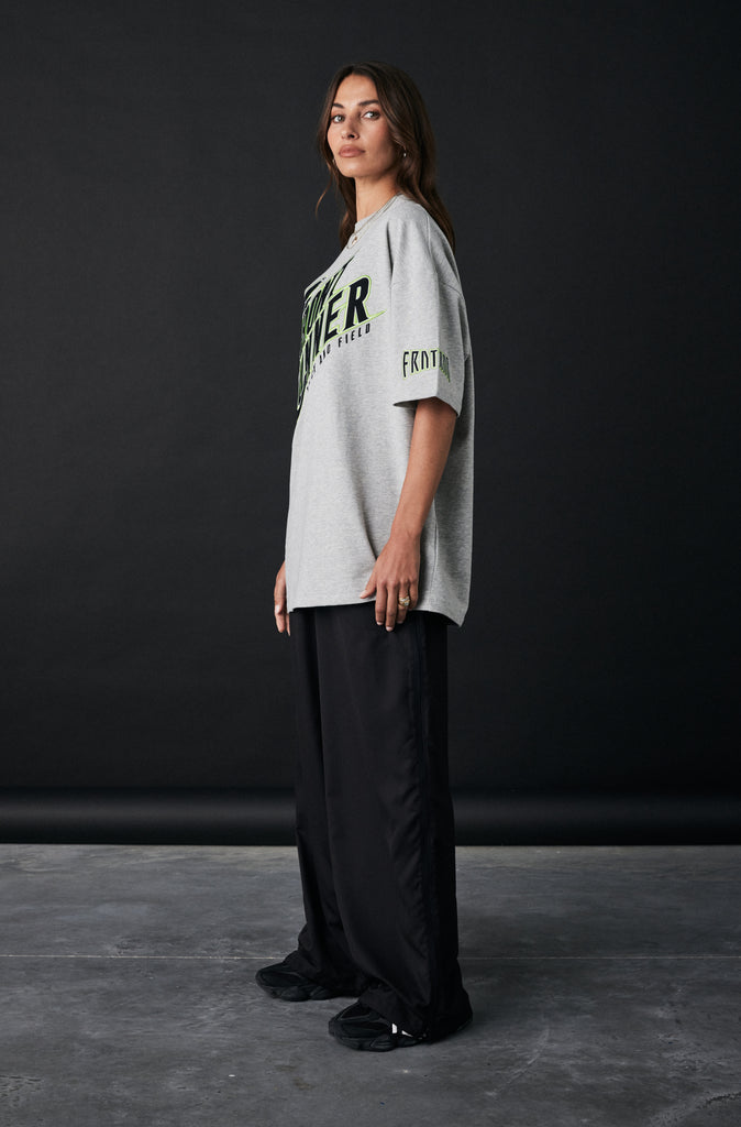 T&F Tee - Grey Lime