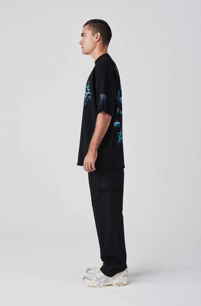 Grit Series Tee - Black Tiffany