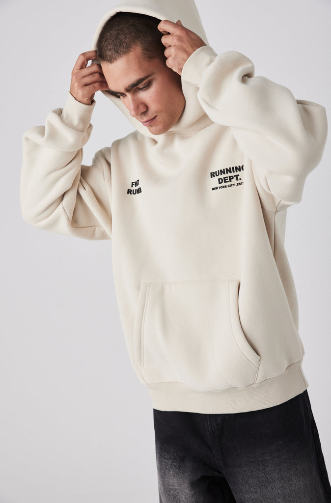 Running Dept Hoodie - Malt