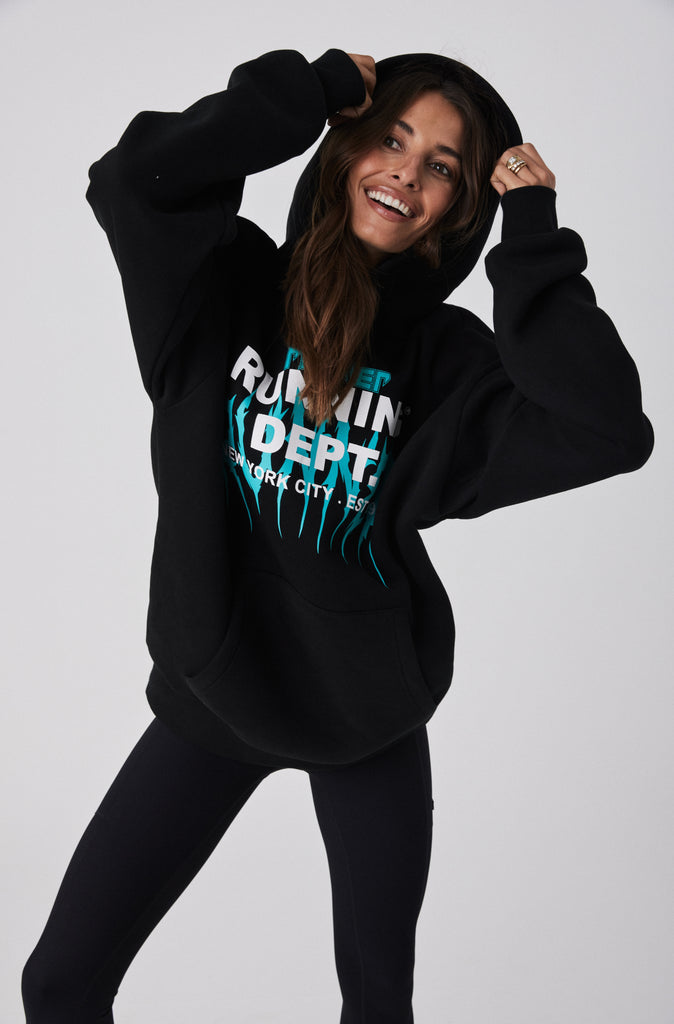 Tribal Dept Hoodie - Black Tiffany
