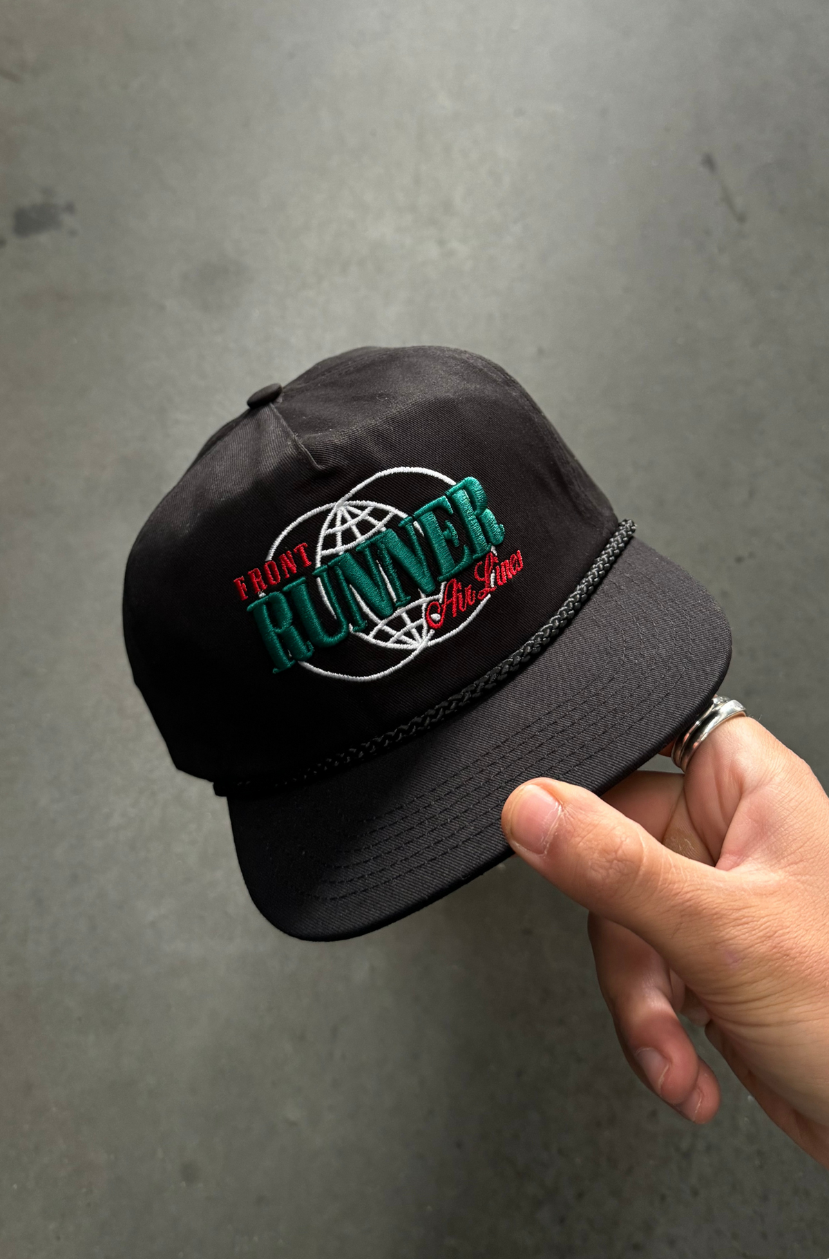 Global Airlines Cap - Black - Women