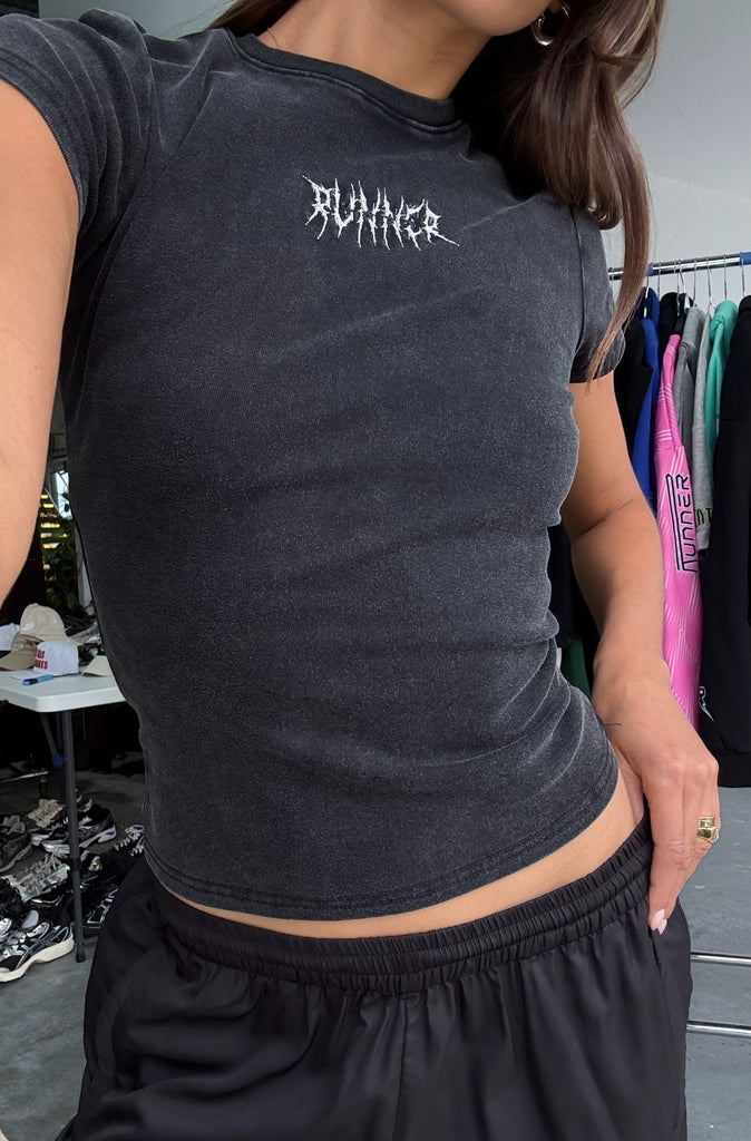 Tribe Nano Tee - Washed Black