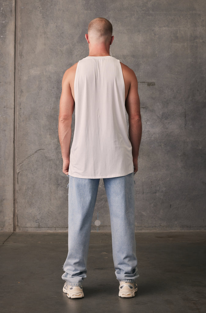 FRNTRNR Taper Tank - White