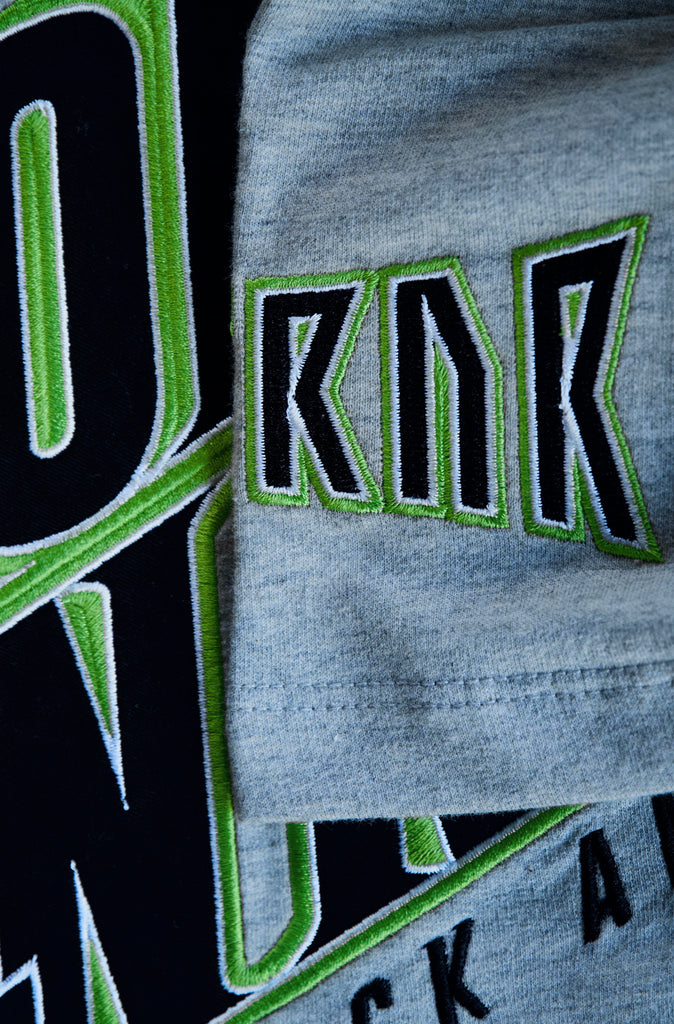 T&F Tee - Grey Lime