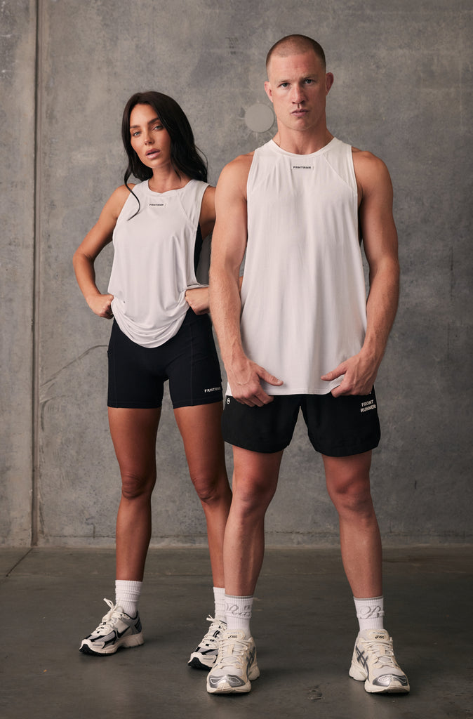 FRNTRNR Taper Tank - White