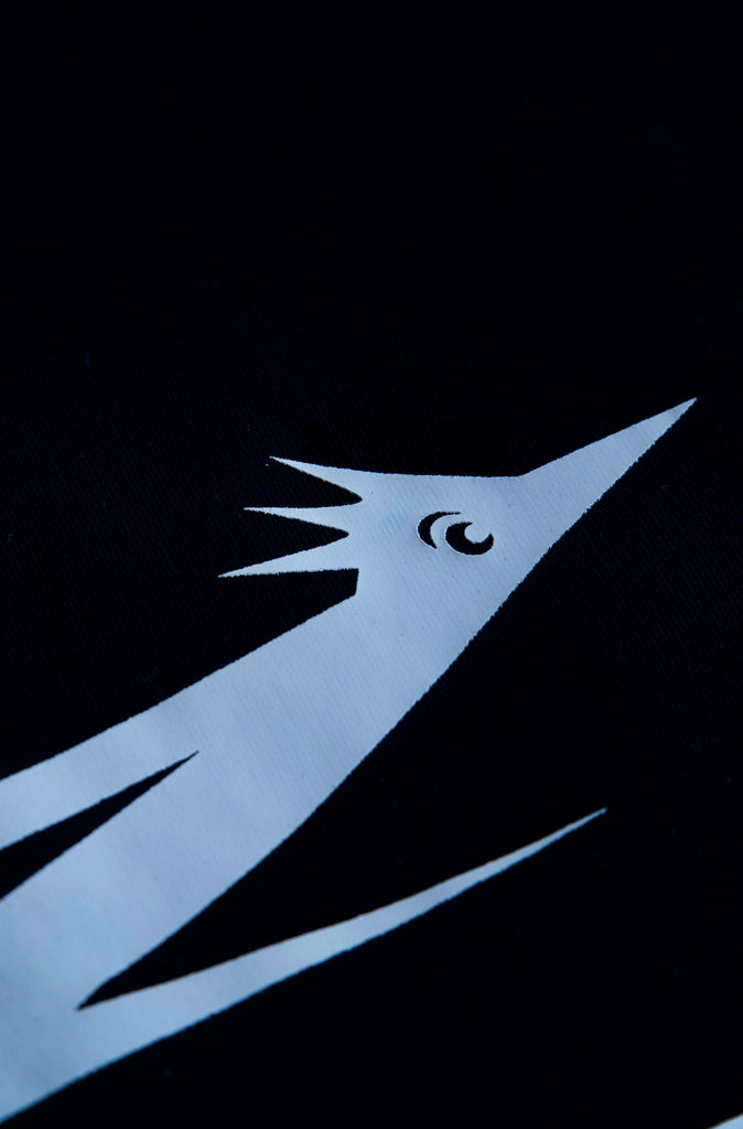 Road Runner Tee - Black & White