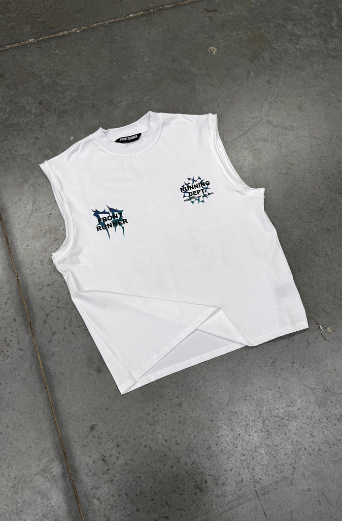 Tribal Dept Tank - White