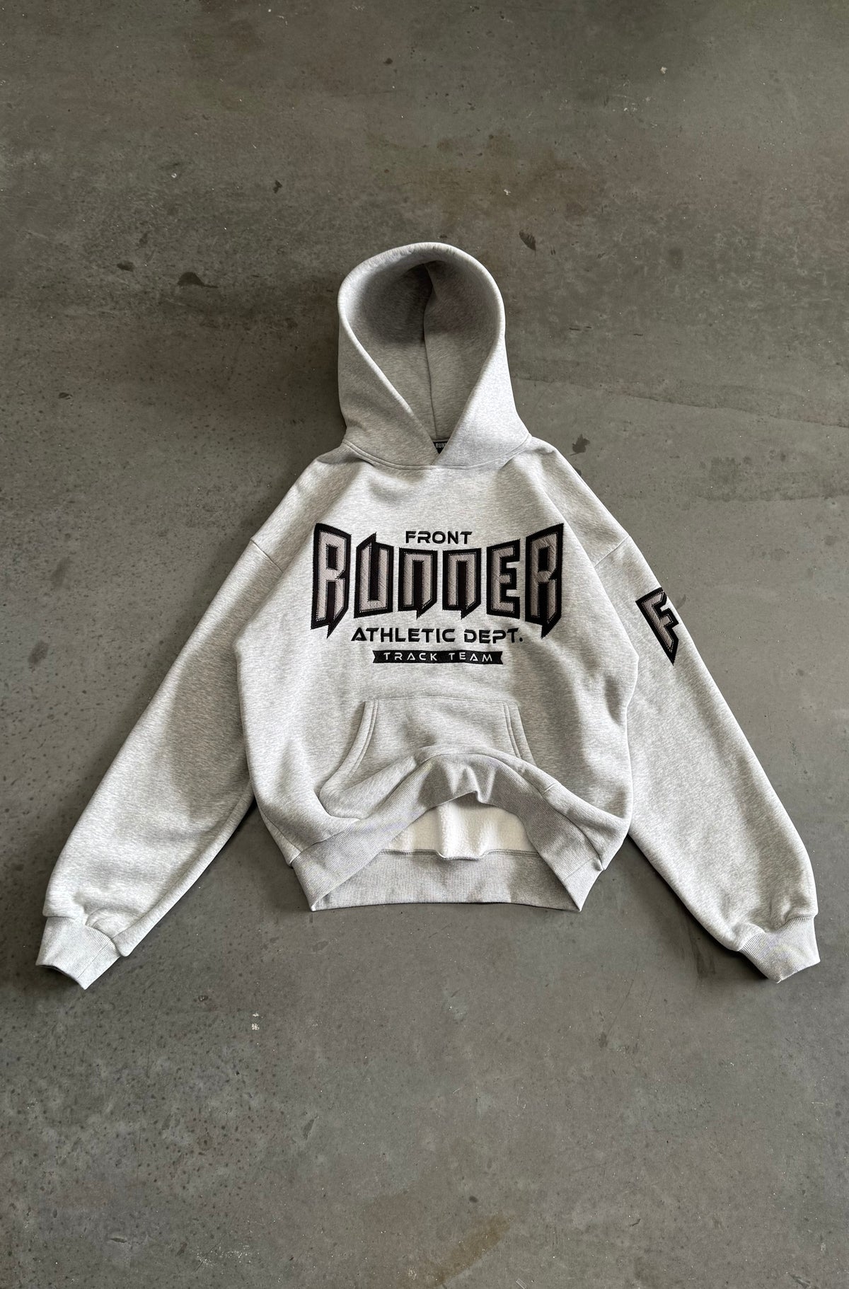 Viper Dept Hoodie - Grey Marle - Hover