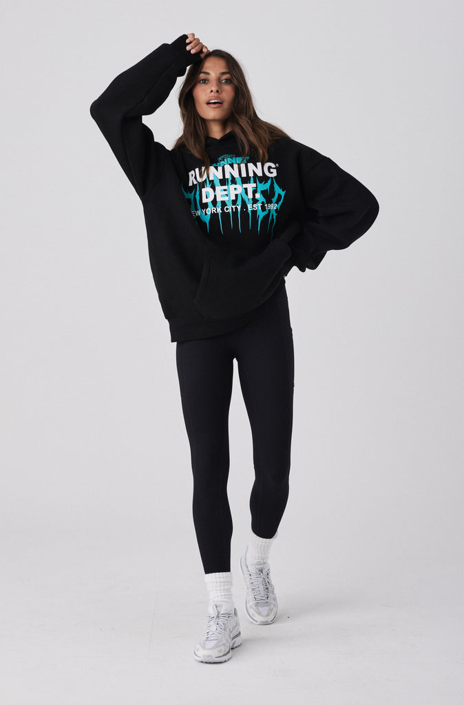 Tribal Dept Hoodie - Black Tiffany