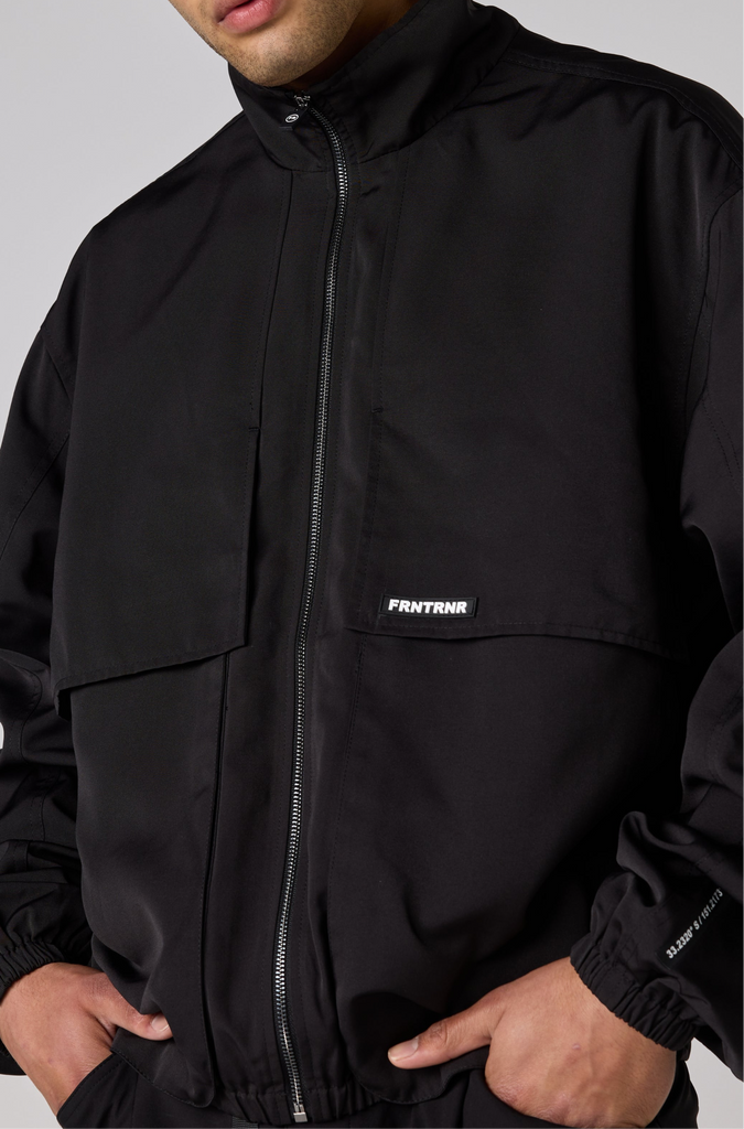 Fracture Bomber Jacket - Black
