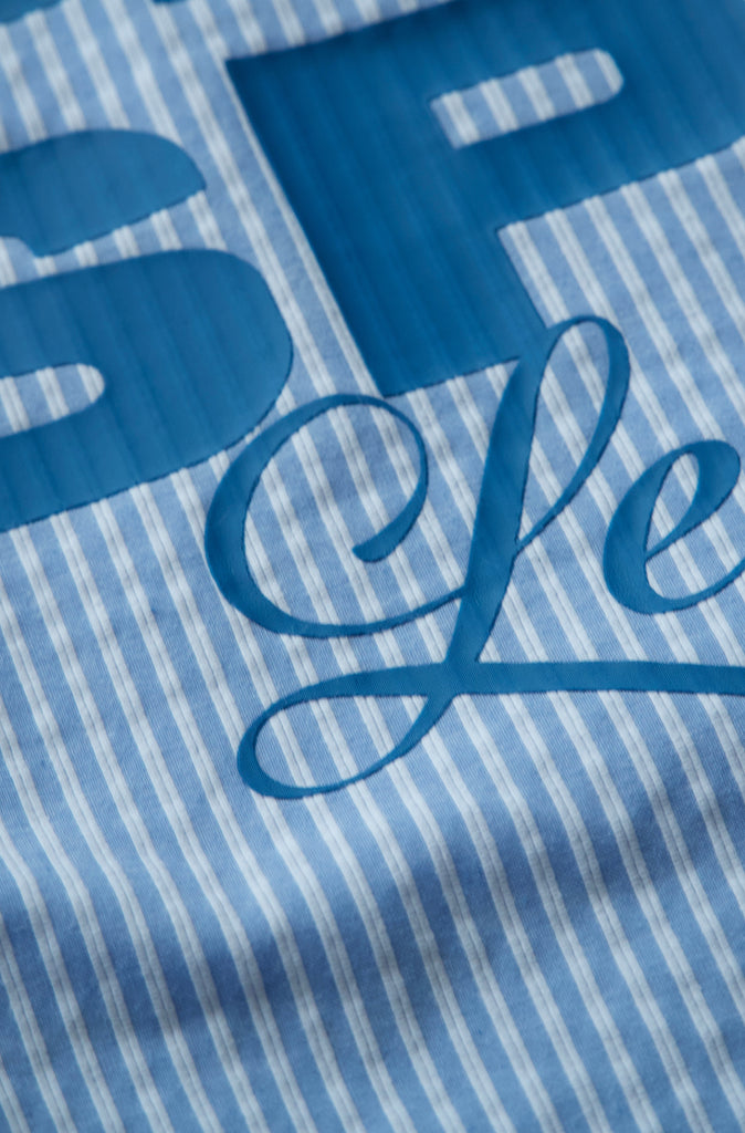 SS Leisure Shirt - Blue Stripe