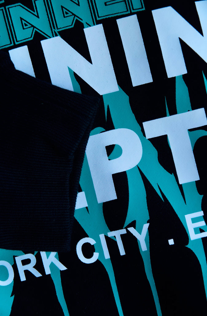 Tribal Dept Hoodie - Black Tiffany