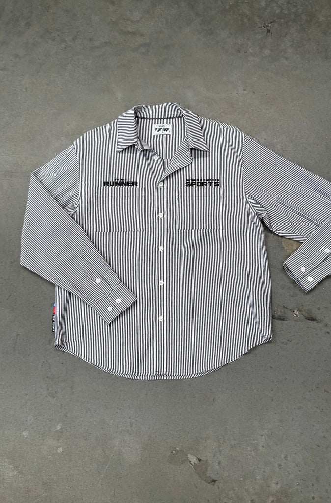 SS Leisure Shirt - Black Stripe